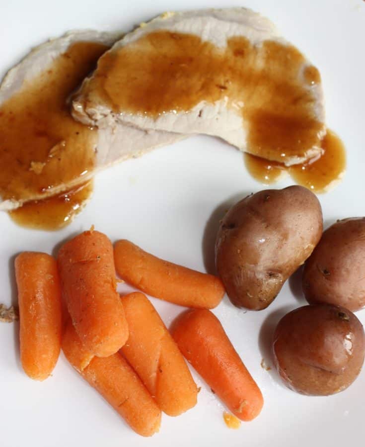 Pork Roast with Carrots and Potatoes