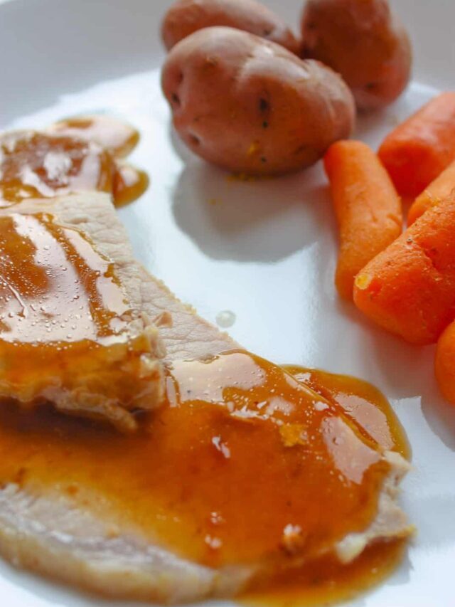 Instant Pot Pork Roast with Baby Carrots and Potatoes Recipe