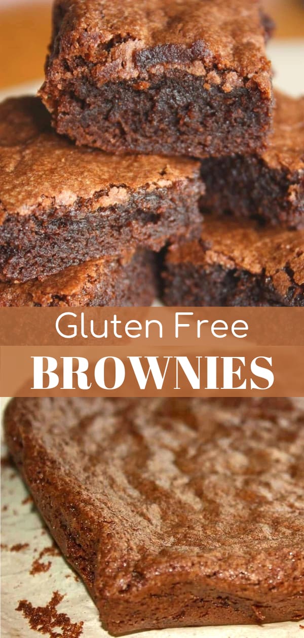 Gluten Free Brownies | These chewy chocolate brownies are a decadent treat if you have been avoiding desserts due to a gluten intolerance.