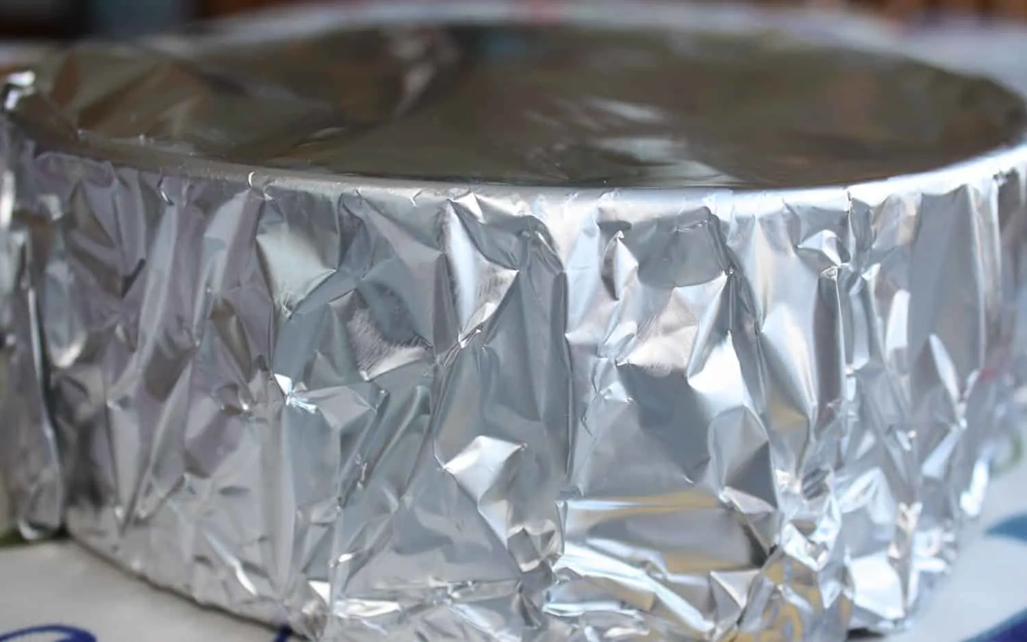 Cover totally with tin foil.