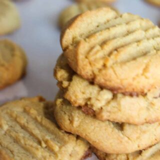 Peanut Butter Cookies are a classic that I really missed when I had to start eating gluten free. [spacer height=