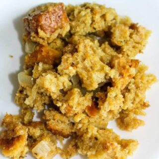 This Instant Pot stuffing is the perfect side dish for your holiday turkey or whenever you serve up chicken.