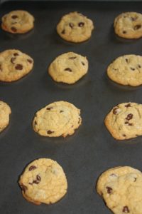 Chocolate Chip Cookies are probably a staple in most homes and just because I have to eat gluten free does not mean that I have to do without these tasty cookies.