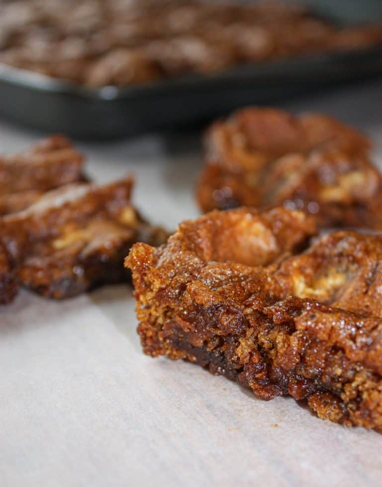 Pumpkin Spice Cookie Bars are an easy and delicious gluten free dessert that is a perfect addition for fall gatherings.