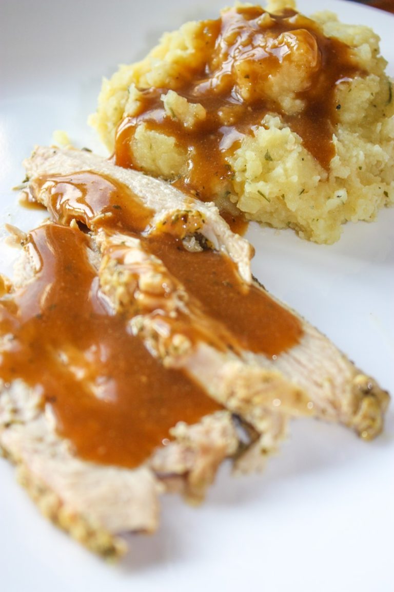 The great thing about the Instant Pot is to be able to come home after work and make a delicious home cooked meal.  This Wild Turkey Breast with Mashed Potatoes will be sure to impress your family or guests. 