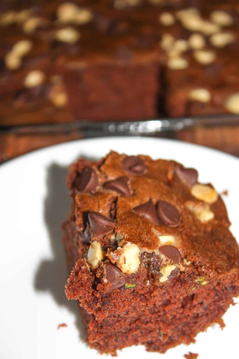 Chocolate Zucchini Cake combines a fall squash and fall spices.  The fall spices create a unique flavour combination for this seasonal chocolate cake.