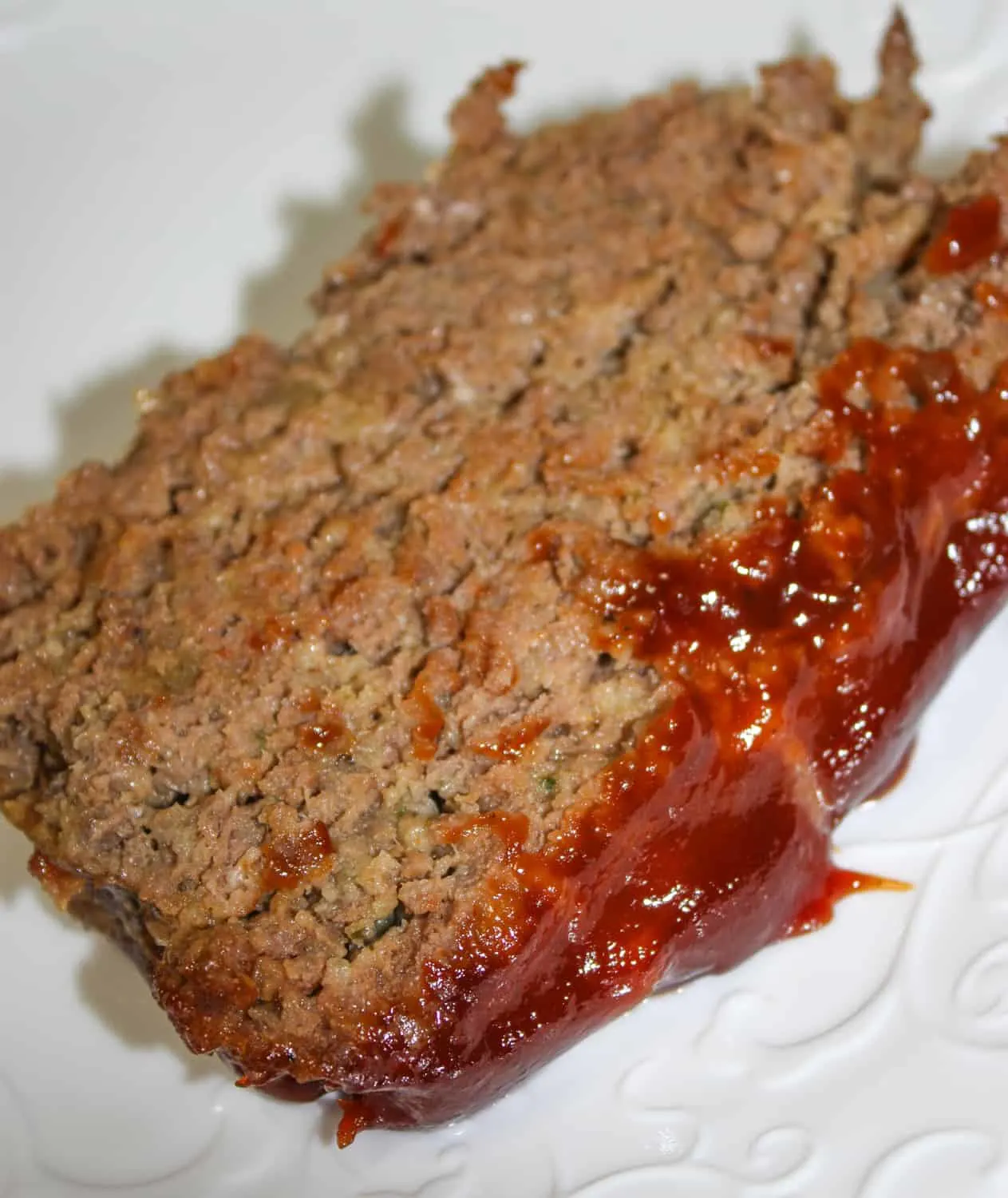 This classic Meatloaf recipe is an easy and quick recipe to prepare at the end of your day.  This version includes Gluten Free Breton Herb and Garlic crackers.