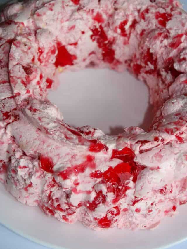 Strawberry Jello Mold