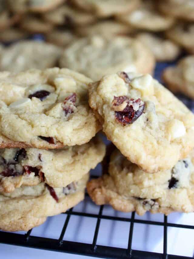 White Chocolate Cranberry Cookies Recipe – Gluten Free