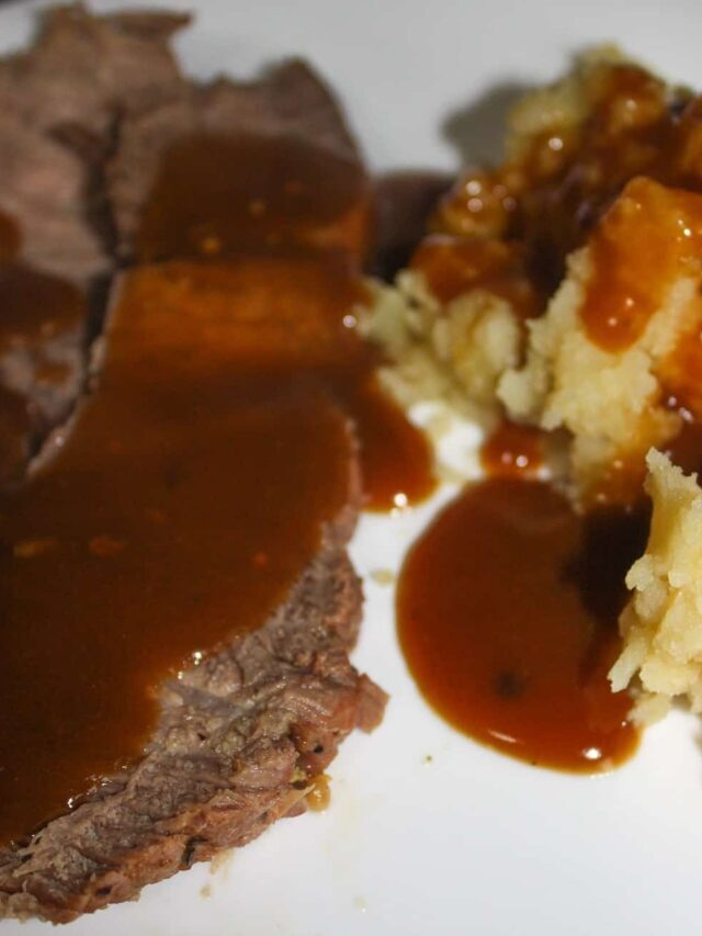 Instant Pot Sirloin Roast with Mashed Potatoes Recipe