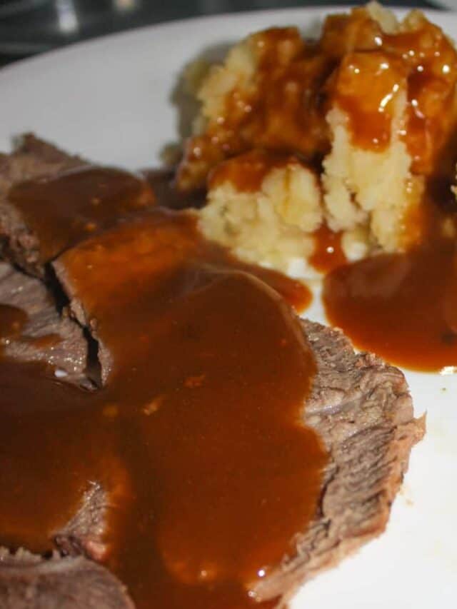 Instant Pot Sirloin Roast with Mashed Potatoes