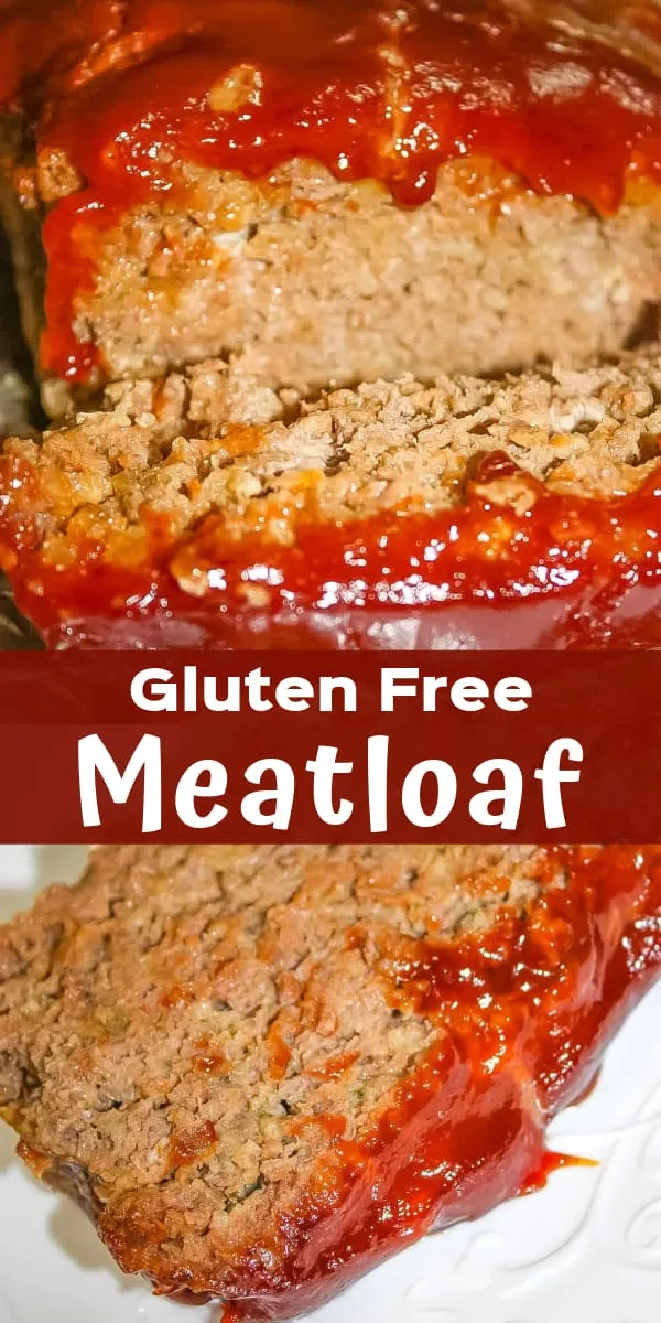 Gluten Free Meatloaf without breadcrumbs is an easy ground beef dinner recipe the whole family will love. This ground beef meatloaf is made with Breton Gluten Free Herb and Garlic Crackers.