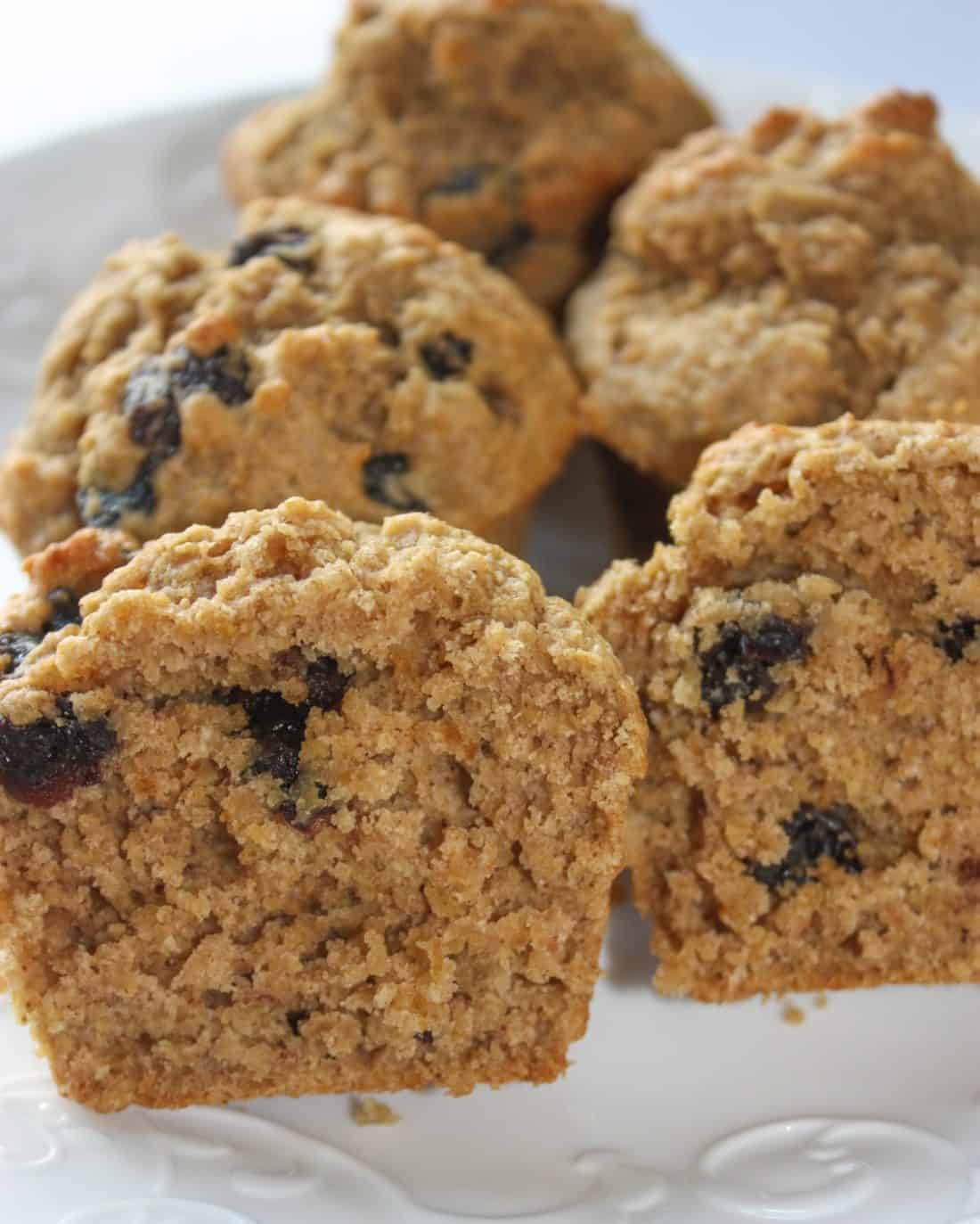 Raisin Oat Bran Muffins Gluten Free Kiss Gluten Goodbye