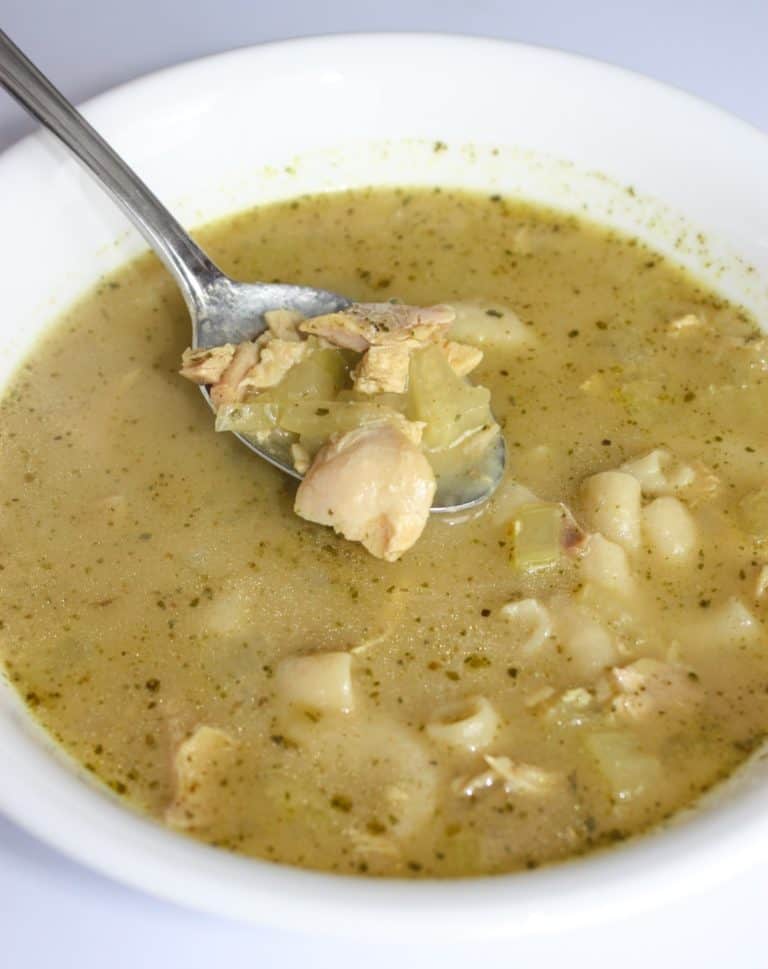 Instant Pot Chicken Noodle Soup is an easy recipe to prepare and is loaded with chunks of chicken and noodles. It is sure to hit the spot on a cold day.
