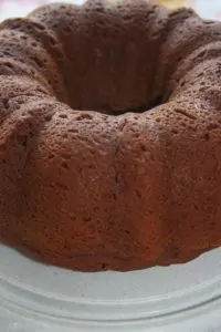 I am having a hard time moving on from all things pumpkin.  Chocolate Pumpkin Bundt Cake is a great alternative for people that are not pie fans.  This gluten free version is smothered in caramel sauce.