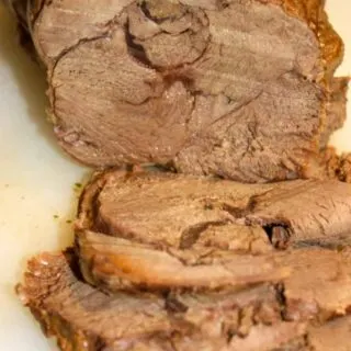 Thanks to the Instant Pot this Venison Rump Roast with all the fixings does not need to be reserved for Sunday dinner. Any day of the week you can enjoy this tender roast.