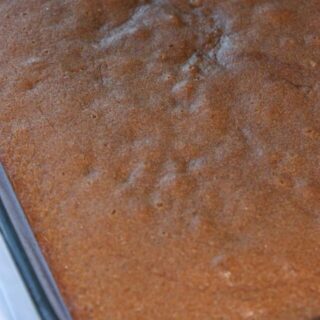 This gluten free Gingerbread Cake will be the beginning of a new tradition at holiday meals!  I was so impressed with this moist, richly flavoured cake.  