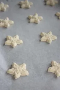 Cookies ready for the oven.