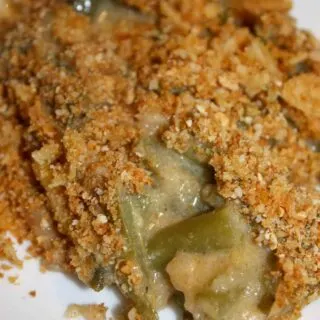 Green Bean Casserole is a traditional side dish that is simple to make.  So easy and delicious that you can serve it up any day of the week and not just at a holiday meal.