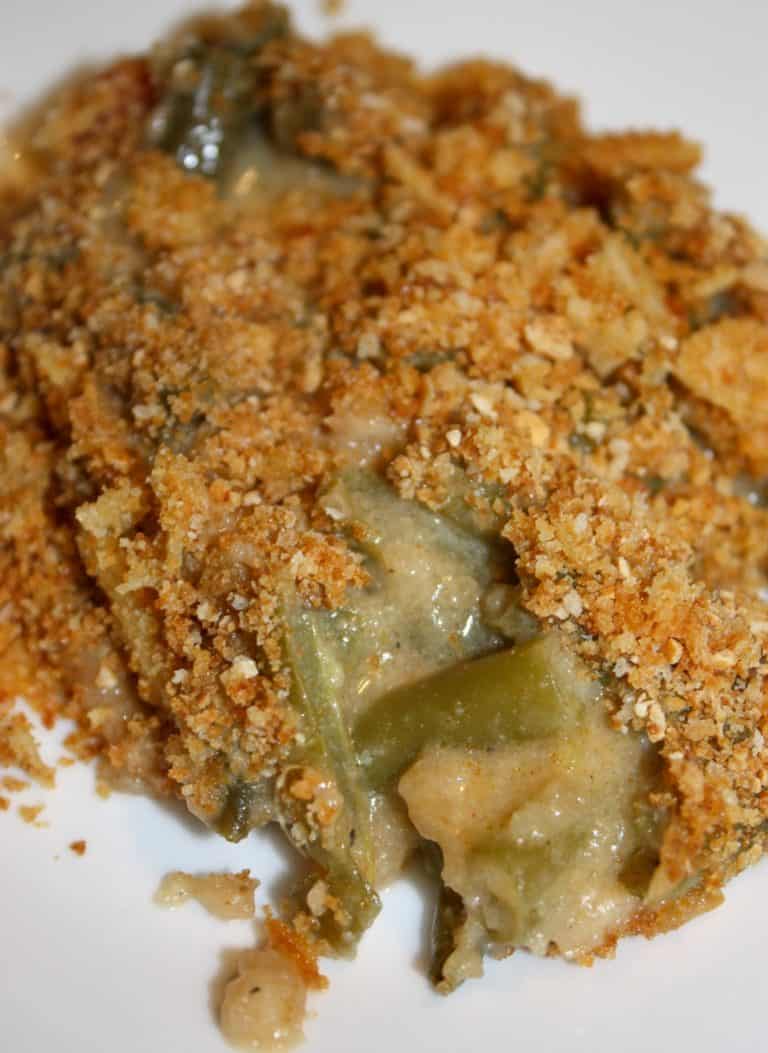 Green Bean Casserole is a traditional side dish that is simple to make.  So easy and delicious that you can serve it up any day of the week and not just at a holiday meal.