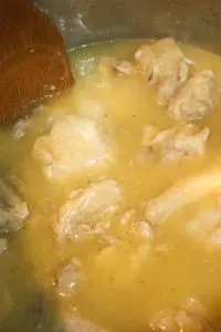 Instant Pot Lemon Chicken is a great way to prepare chicken thighs.  The tastiest part of this quick and easy recipe is the tangy lemon sauce that is poured over the chicken after it is cooked.