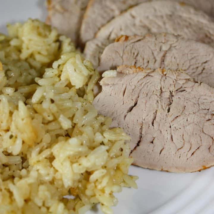 Instant Pot Pork Tenderloin and Rice-image