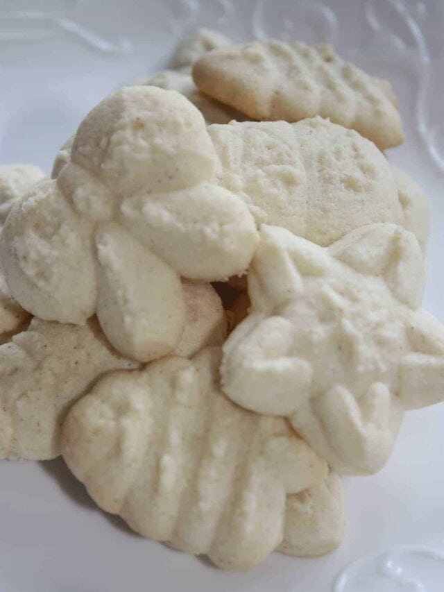 Gluten Free Whipped Shortbread Cookies Recipe
