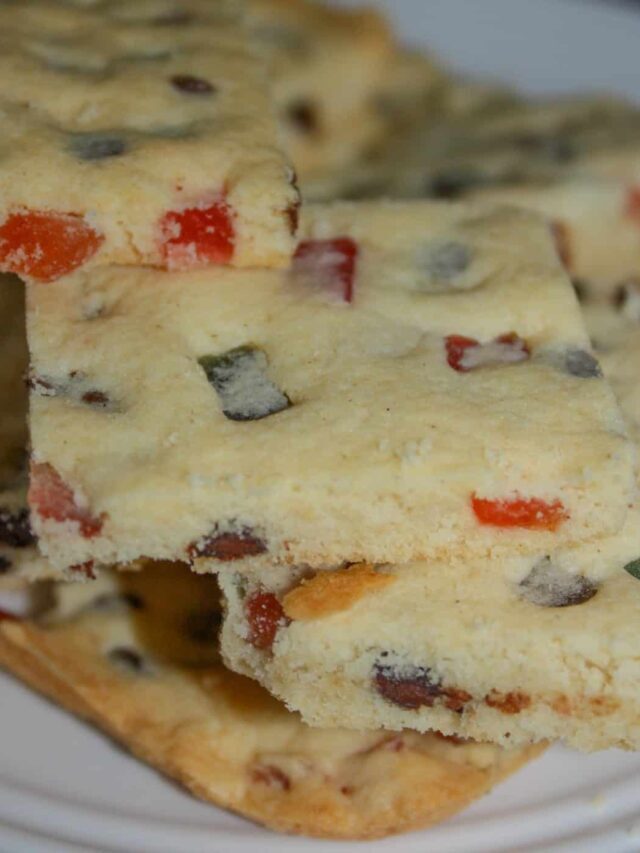 How To Make Festive Shortbread Cookie Bars – Gluten Free