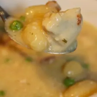 Instant Pot Cheesy Chicken Gnocchi Soup is an easy weeknight dinner recipe loaded with gluten free gnocchi and boneless skinless chicken breast.