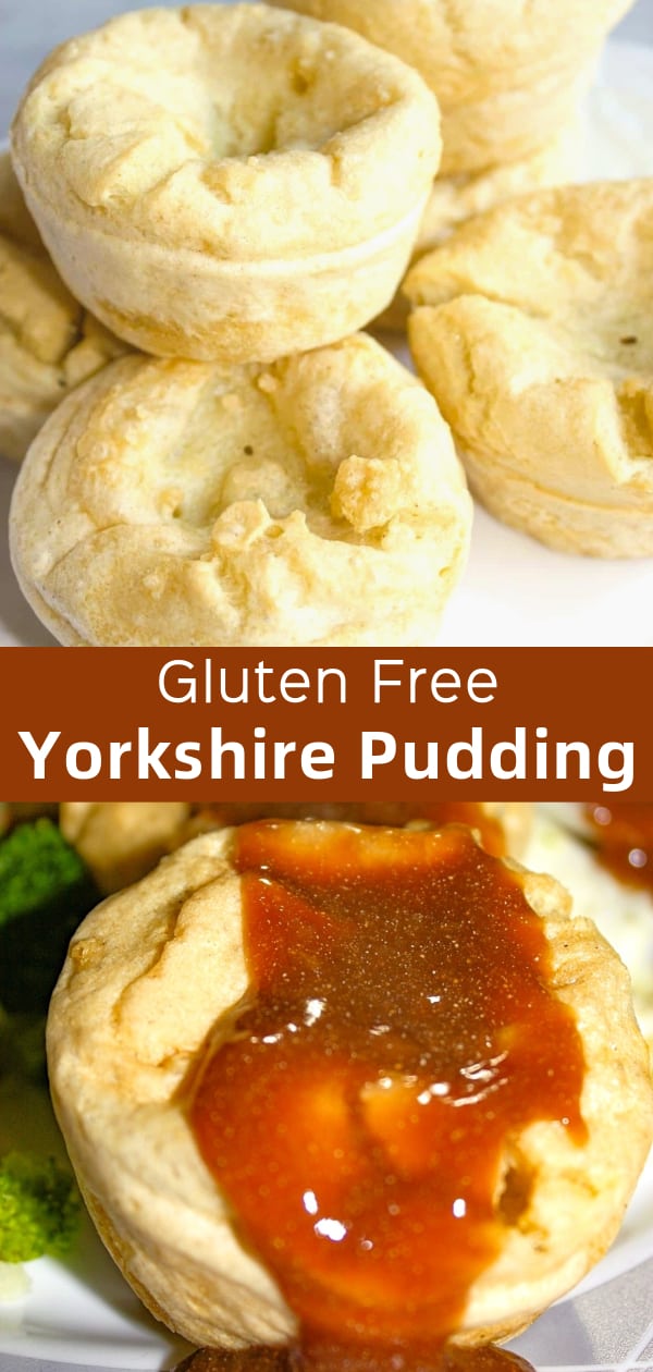 Gluten Free Yorkshire Pudding is a delicous side dish recipe for roast beef and prime rib dinners.