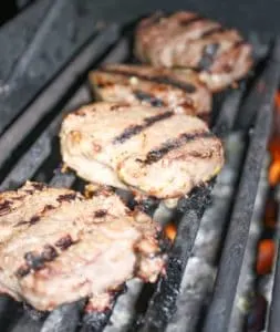Enjoy these tender, juicy Grilled Venison Loin Chops with your favourite sides.