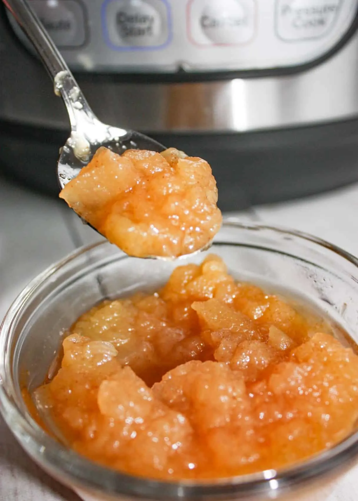Instant Pot Chunky Apple Sauce is so quick and easy that you can enjoy fresh apple sauce at any time of the year.