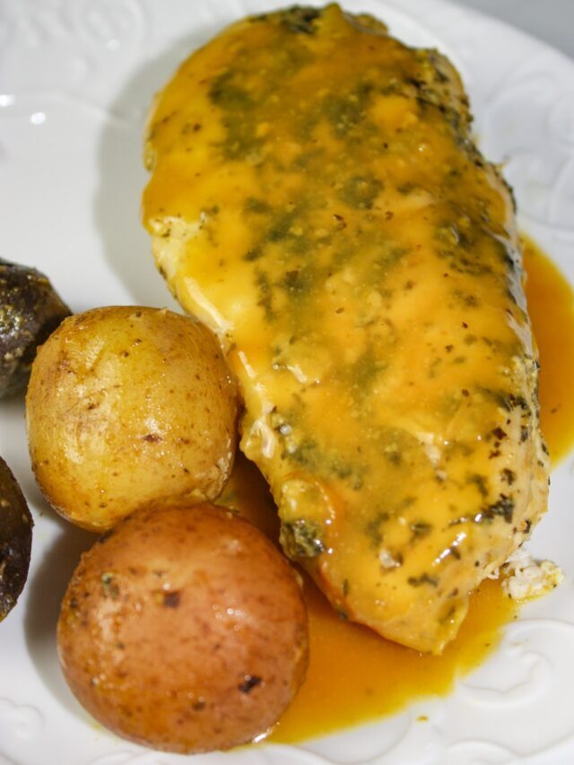 Instant Pot Honey Mustard Chicken and Potatoes Recipe