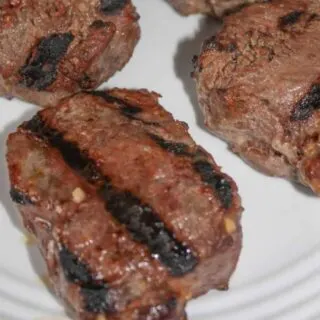Enjoy these tender, juicy Grilled Venison Loin Chops with your favourite sides.  