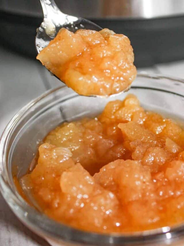 Instant Pot Chunky Apple Sauce Recipe Kiss Gluten Goodbye