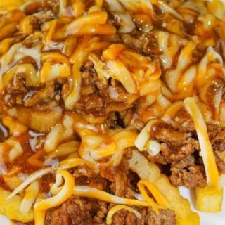Tex Mex Poutine is a quick and easy recipe that would be great for a Super Bowl Party. &nbsp;But don't just save it for a special occasion because it deserves to be served any day of the year!