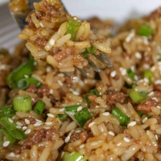 Instant Pot Korean Beef and Rice is an easy comfort meal that can quickly be prepared at the end of a work day.