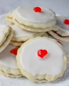 Empire Cookies are a favourite from my gluten eating days. This gluten free version, with sweet almond icing, was a heavenly treat and satisfied my cravings for a cookie that I have missed for many years!