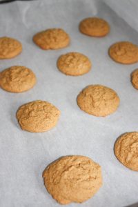 Gluten Free Ginger Cookies are a soft, chewy cookie loaded with bits of candied ginger and warm spices.  This classic cookie is easy to make and will be a hit with gluten eaters and gluten avoiders alike!