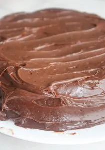 Oatmeal Chocolate Chip Cake is more like a coffee cake or old fashioned snack cake.   The addition of sweet potato in this gluten free version gives added moisture and goodness.