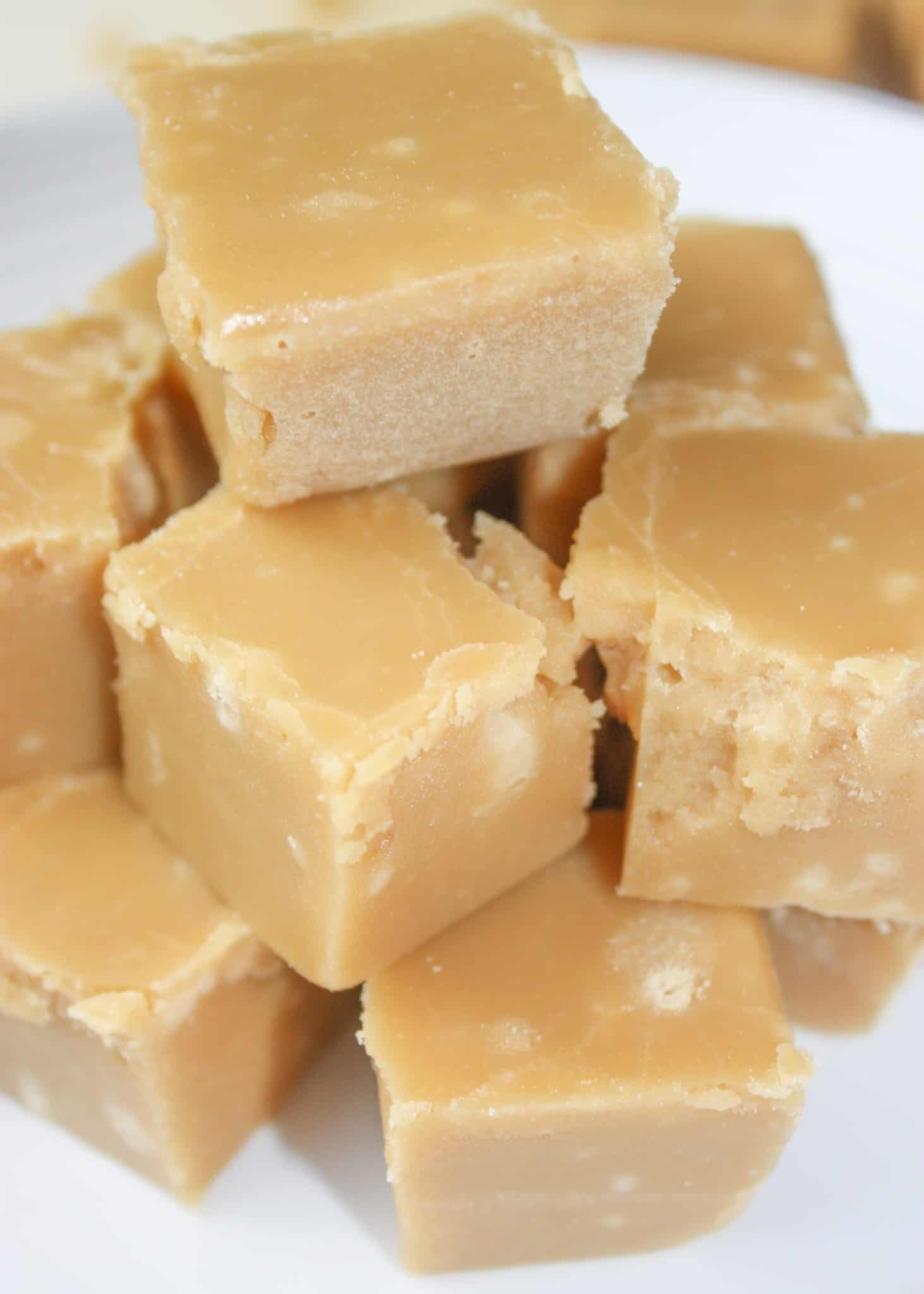 Maple Fudge is a creamy, decadent treat that will get you rave reviews.  This easy recipe does not require a candy thermometer and can be made in minutes. Then just let it harden and enjoy!