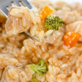 Instant Pot Sweet & Sour Pork and Rice is a quick pressure cooker recipe that can easily be modified to suit the tastes of  your family.