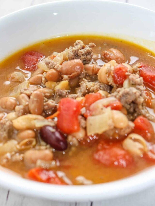 How to Make Instant Pot Beef and Bean Soup