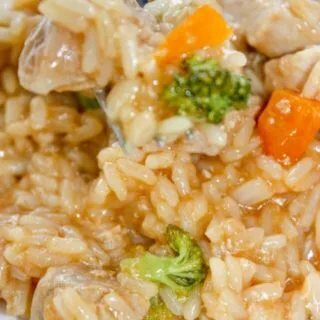 Instant Pot Sweet & Sour Pork and Rice is a quick pressure cooker recipe that can easily be modified to suit the tastes of  your family.