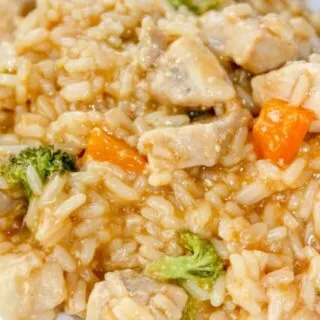 Instant Pot Sweet & Sour Pork and Rice is a quick pressure cooker recipe that can easily be modified to suit the tastes of  your family.