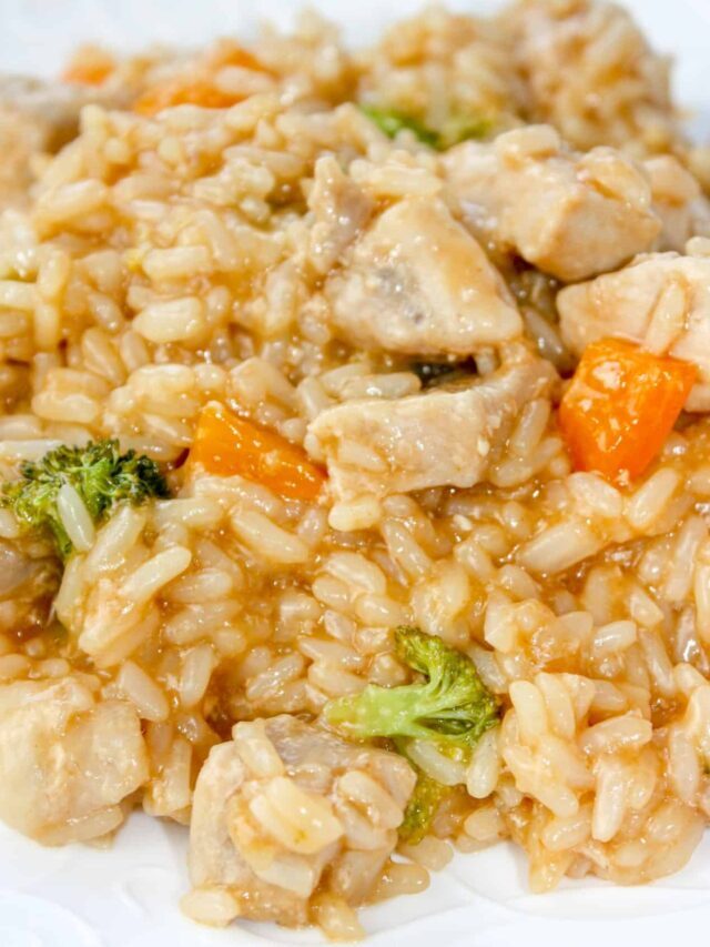 Instant Pot Sweet & Sour Pork and Rice Recipe