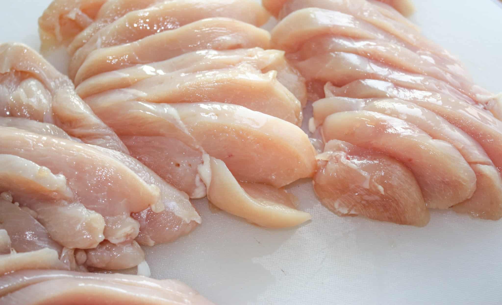 The chicken breasts.