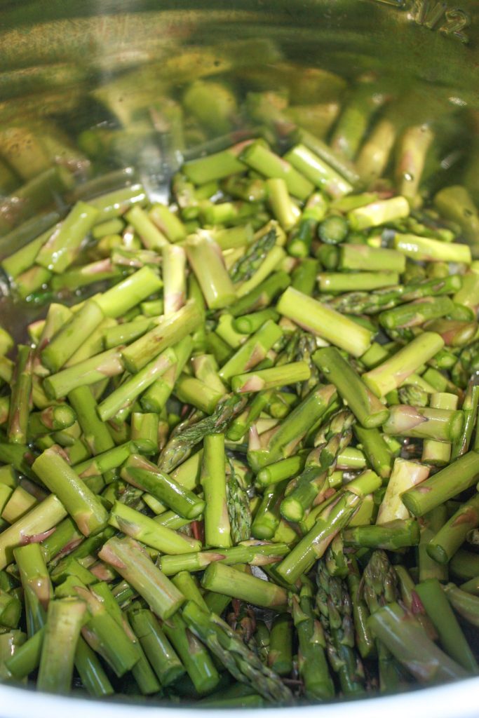 Instant Pot Asparagus and Pasta Gluten Free Kiss Gluten Goodbye