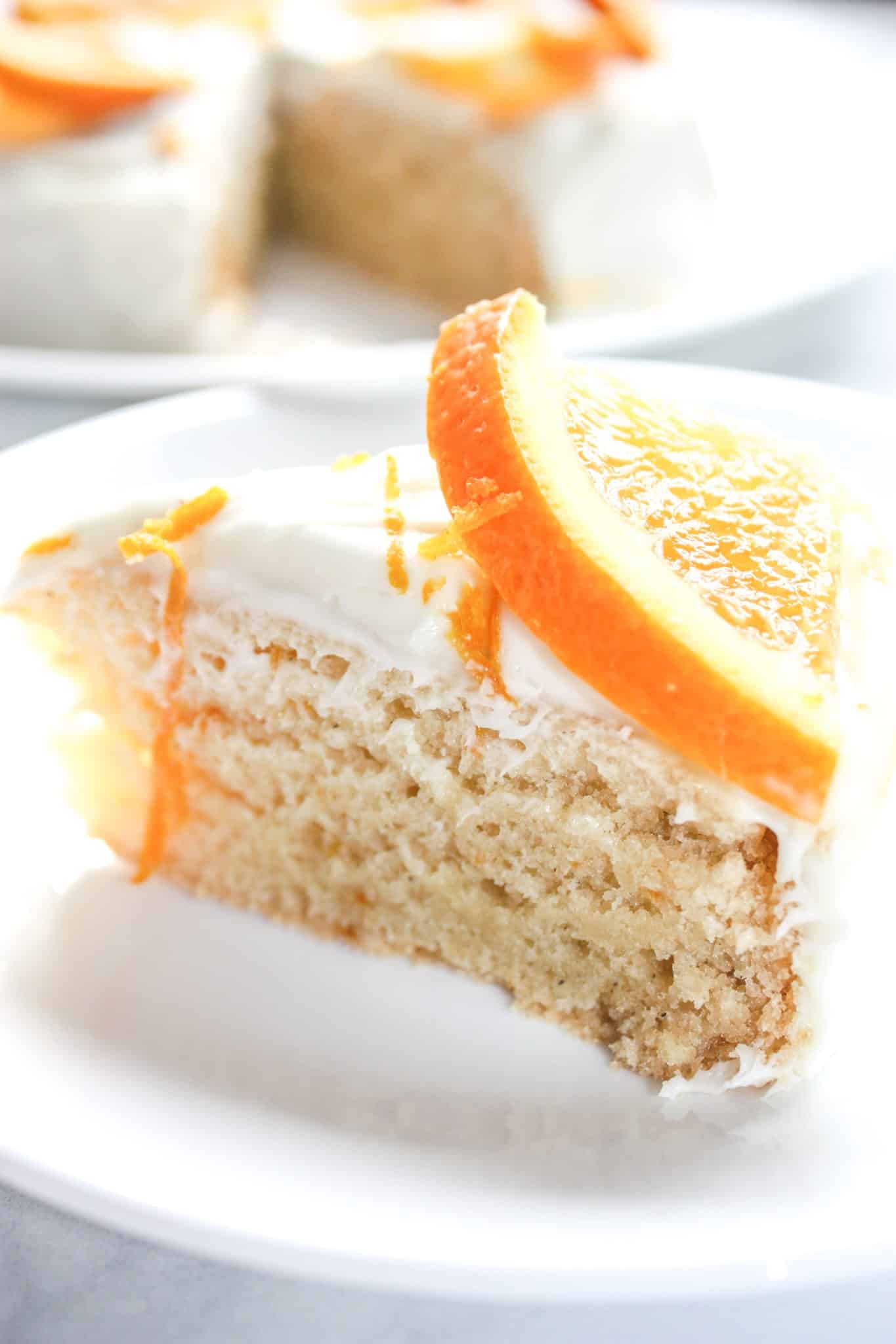 Spring and summer bring on cravings for all things citrus!  This Instant Pot Orange Cake is an easy pressure cooker recipe that complement any warm weather meal. This gluten free cake is moist and delicious!