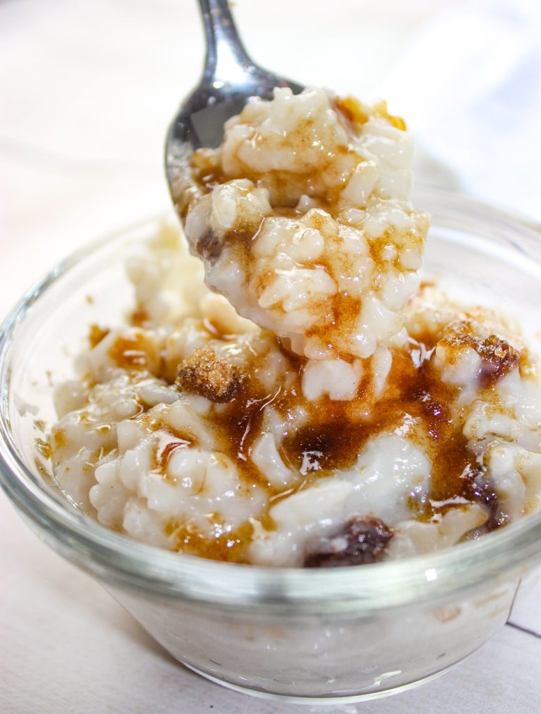 Instant Pot Rice Pudding with Almond Milk Kiss Gluten Goodbye